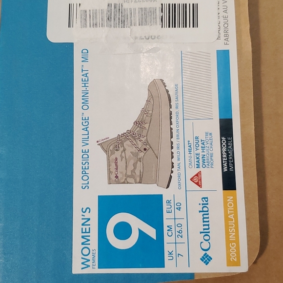 Columbia Slopeside Village Omni Heat Mid Size 9 - Picture 5 of 6